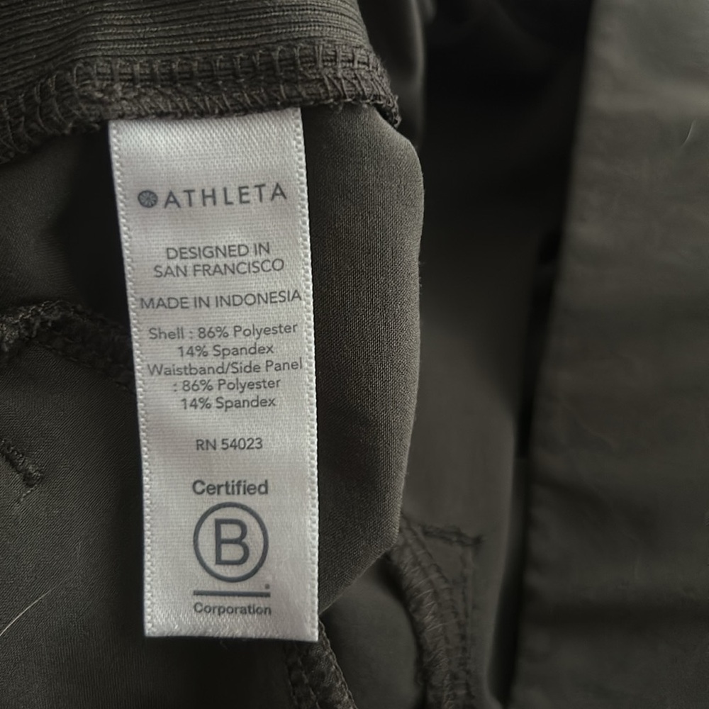 Athleta Brooklyn ankle pants moss size 8 - Picture 7 of 7